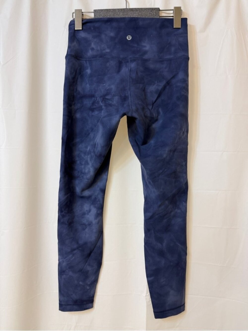 Lululemon Wunder Train High-Rise Tight 25" Diamond Dye Shade Naval Blue Size 8 - Picture 4 of 9